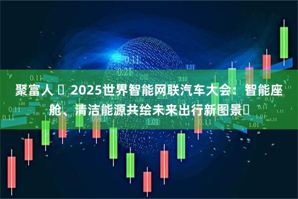 聚富人 ​2025世界智能网联汽车大会：智能座舱、清洁能源共绘未来出行新图景​