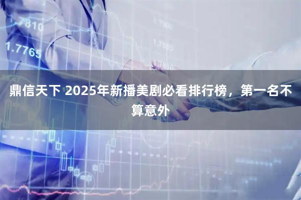 鼎信天下 2025年新播美剧必看排行榜，第一名不算意外